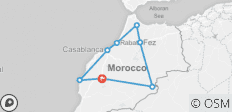  Exotic Morocco (4 Star Hotels) - 8 destinations 