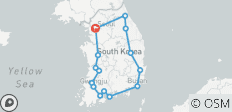  Discover Round Korea in 7days: A Wellness Holiday - 15 destinations 