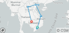  Das Beste aus Indochina - 16 Tage - 21 Destinationen 