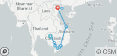 Odisea por el Delta del Mekong: de Siem Reap a Hanoi 14 días - 23 destinos