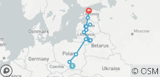  Das Beste aus Polen und dem Baltikum - 13 Tage (garantierte Durchführung) - 18 Destinationen 