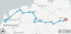 D\'Amsterdam à Berlin (croisière de port à port) - 21 destinations