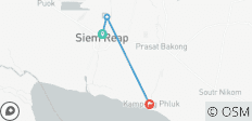  Circuit en groupe de 2 jours sur le site archéologique d\'Angkor - 3 destinations 