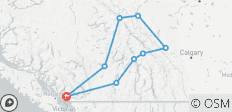  Circuit d\'été classique des Rocheuses - 9 destinations 