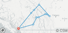 Circuit Premium dans les Rocheuses au départ de Vancouver - 11 destinations