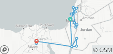 Israël, Jordanie et Égypte 10 jours - 18 destinations