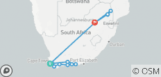  South Africa Escape - 14 Days - 14 destinations 