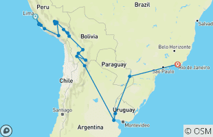 Itinéraires de 1 Mois Et Plus