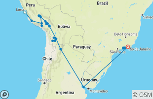 Itinerarios de Más De Un Mes