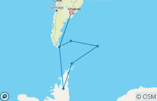 Reiserouten für 4 Wochen