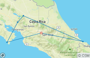 Reiserouten für 2 Wochen