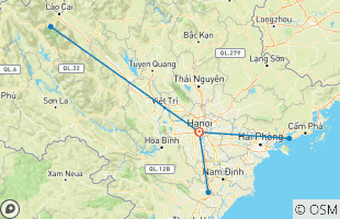 Reisroutes van 7-daagse