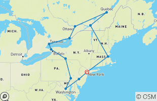 Itinéraires de 2 Semaines