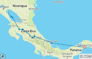 Reisroutes van 2-weekse