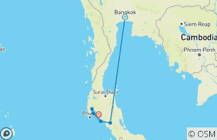 Reisroutes van 2-weekse