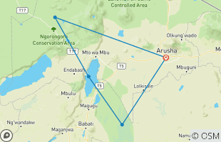 Reisroutes van 3-daagse