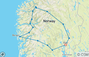 Reisroutes van 10-daagse