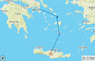 Reisroutes van 10-daagse