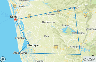 Reisroutes van 7-daagse