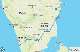 Reiserouten für 10 Tage