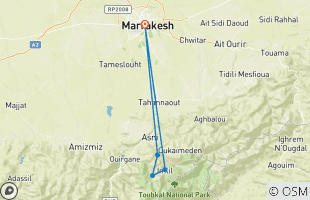 Reisroutes van 3-daagse