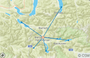 Reisroutes van 7-daagse