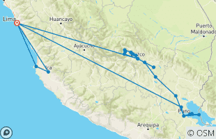 Reiserouten für 10 Tage