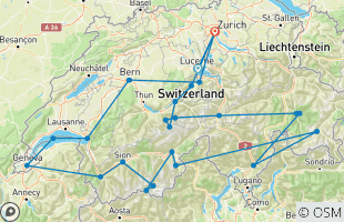 Reisroutes van 2-weekse