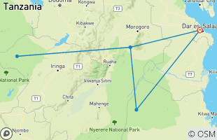 Reiserouten für 7 Tage