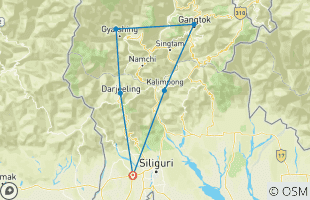 Reisroutes van 7-daagse