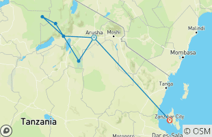 Reisroutes van 2-weekse