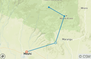 Reisroutes van 3-daagse