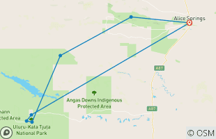 Reisroutes van 7-daagse