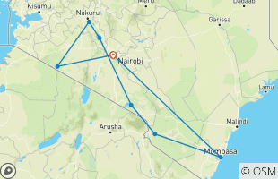 Reiserouten für 2 Wochen
