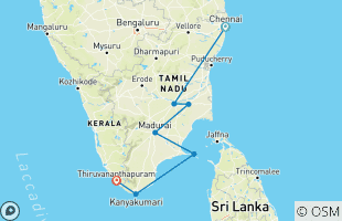 Reiserouten für 7 Tage