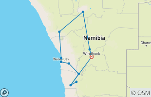 Reiserouten für 7 Tage