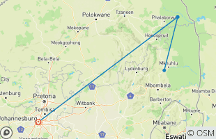 Reisroutes van 7-daagse