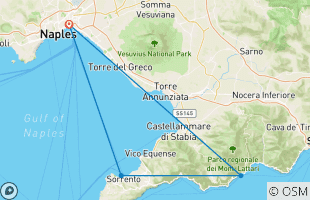 Reisroutes van 7-daagse