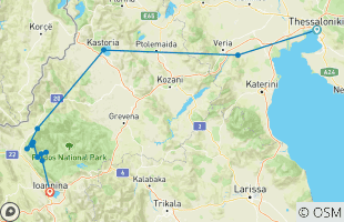 Reisroutes van 2-weekse