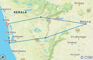Reisroutes van 10-daagse