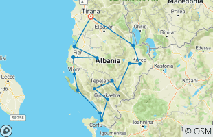 Reisroutes van 7-daagse
