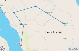 Reiserouten für 10 Tage