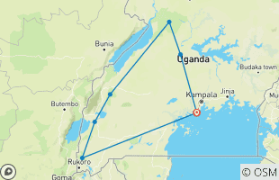 Reisroutes van 7-daagse