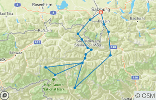 Reisroutes van 7-daagse