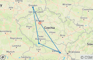 Reisroutes van 7-daagse