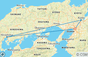 Reisroutes van 7-daagse