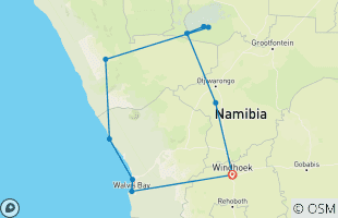 Reiserouten für 7 Tage