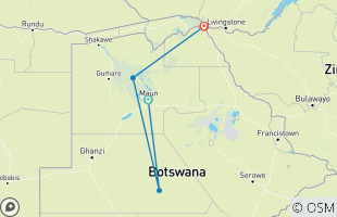 Reisroutes van 7-daagse