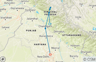 Reiserouten für 7 Tage