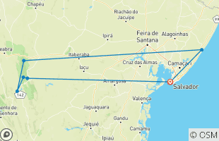 Reiserouten für 10 Tage